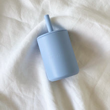 Load image into Gallery viewer, Mini Silicone Smoothie Cup with Straw