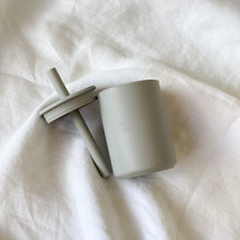 Load image into Gallery viewer, Mini Silicone Smoothie Cup with Straw