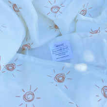 Load image into Gallery viewer, Here Comes the Sun Bamboo/Cotton swaddle Blanket