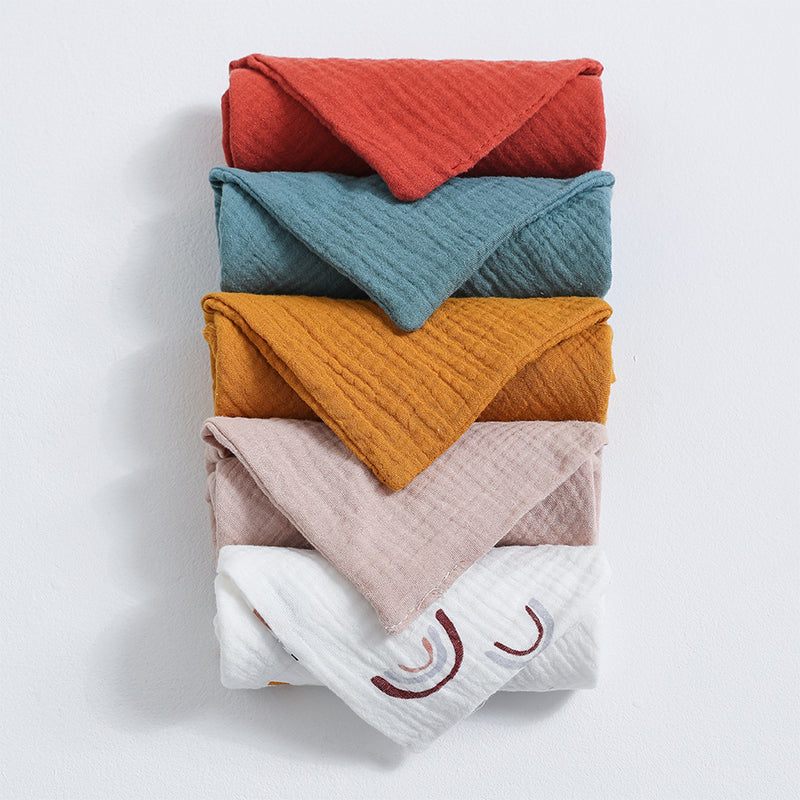Sunshine & Rainbows Muslin Face Cloth Set