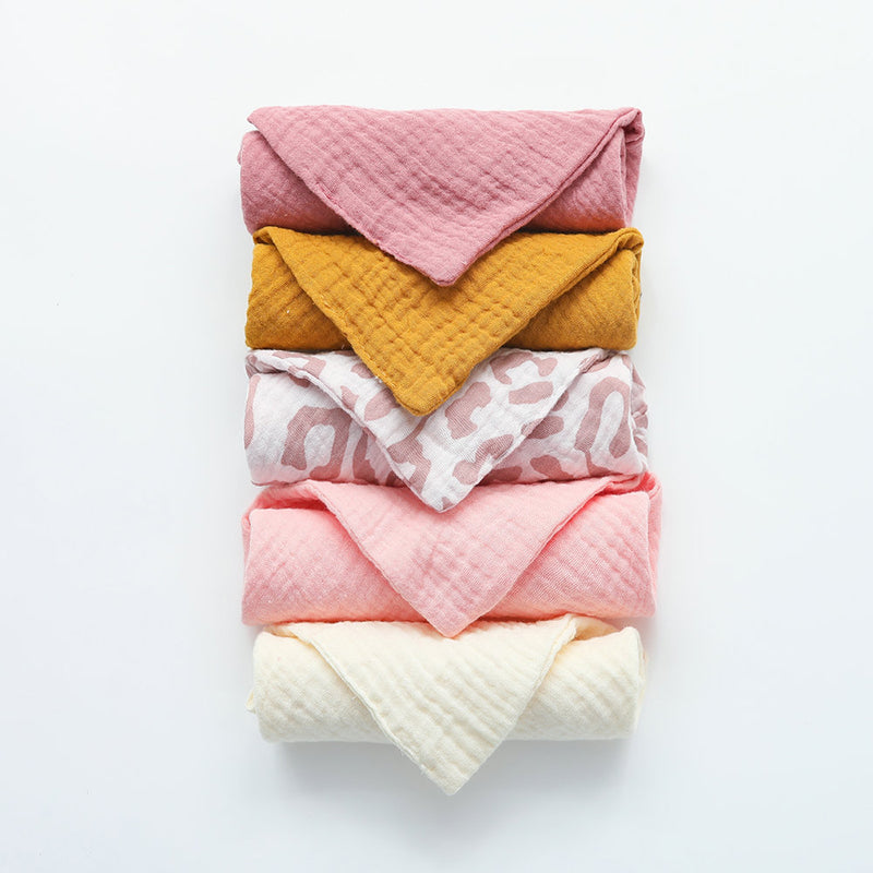 Wildheart Muslin Face Cloth Set