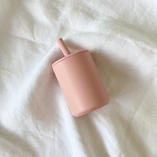 Load image into Gallery viewer, Mini Silicone Smoothie Cup with Straw
